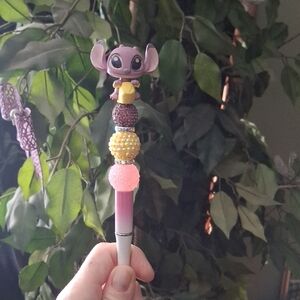 Adorable ANGEL  Purple and Yellow Character Pen